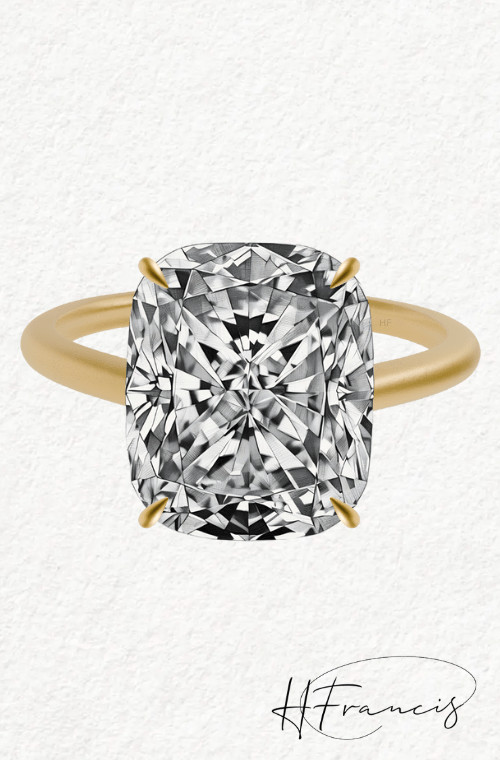 Elongated Cushion Diamond