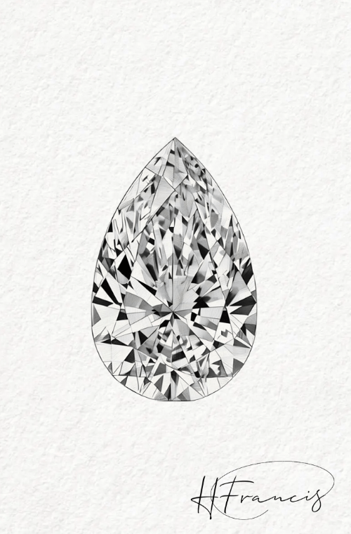 Pear Diamond